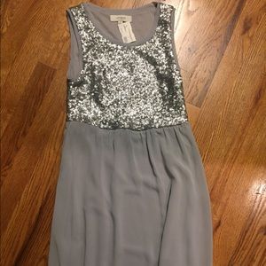 Sparkly silver/grey dress